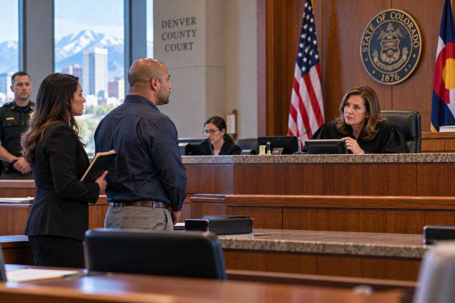 Our dedicated and experienced criminal trial attorneys in Denver answer, What Happens at Your First Court Appearance in Denver County?