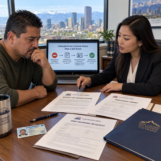 Our Denver DUI attorney answers the legal question, What Happens to Your Driver's License After a DUI Arrest?